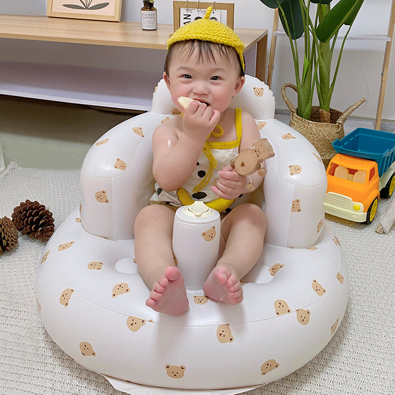 SOFA INFLABLE PARA BEBE - ASIENTO INFLABLE