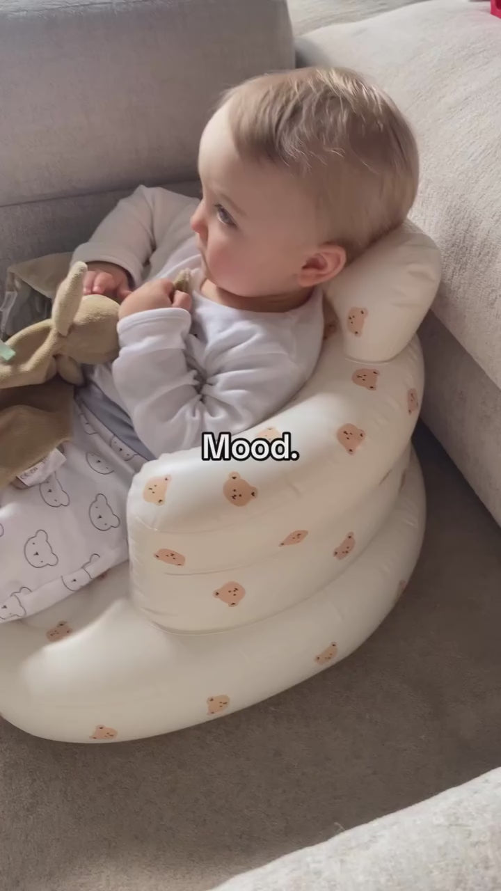 SOFA INFLABLE PARA BEBE - ASIENTO INFLABLE